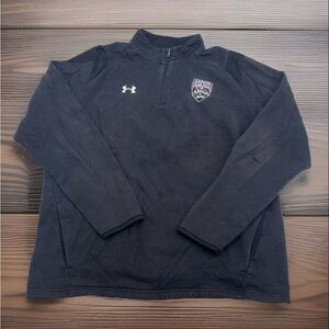 Under Armour‎ UA Guardians SPM Fleece 1/4 Zip Men’s XL Black Pullover ColdGear